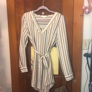 Mine brand flowy dress shirt dress